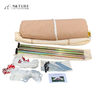 Luxury Cotton Canvas Pyramid Tent for Outdoor Camping and Glamping