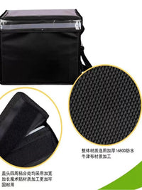 Insulated Food Delivery Bag for Riders - 18L to 62L Thermal Cooler for Car, Picnic, Outdoor Use