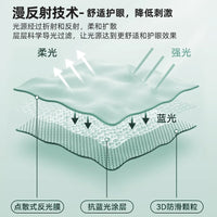 Desk Mat for Students and Office, Non-Slip Writing Pad, Desktop Protector for Study Tables and Desks