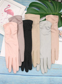 Women's UV Protection Driving Gloves with Touchscreen Fingertips for Summer Cycling