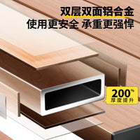 Portable Aluminum Alloy Roll-Up Camping Table and Chair Set for Outdoor Activities