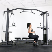 Multi-functional Cable Crossover Machine Home Gym Strength Training Equipment with Weight Stack