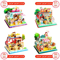 3D Jigsaw Puzzle Chinese Traditional Architecture Model Educational Toy for Kids
