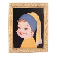 1:12 Dollhouse Miniature Wall Art Frame Model for OB11 Dolls DIY Scene Decor