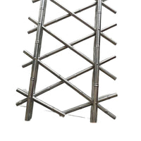 Stainless Steel Bamboo-Style Garden Fence for Outdoor Landscaping and Vegetable Patches