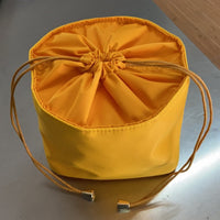 Cylindrical Felt Insert Bag for Handbags - Organizer Pouch for Cosmetics, Jewelry, and Essentials