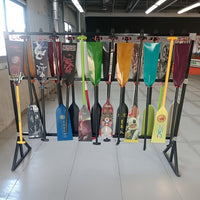 Full Carbon Fiber Dragon Boat Paddle Adjustable Fixed Split Paddle