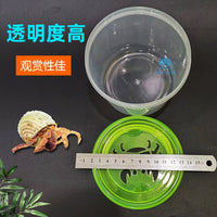 Kids Portable Crab Bucket Turtle Box Mini Pet Container Breathable Fish Bottle Fishing Bucket for Park Stalls