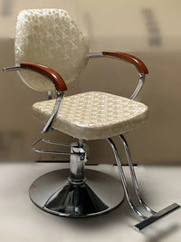 Hydraulic Swivel Reclining Barber Chair for Salon Hair Styling