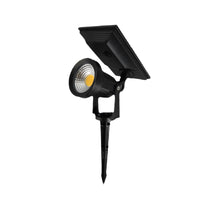 Solar Powered LED Landscape Spotlights Outdoor Waterproof Garden Lawn Wall Lights