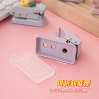 Cute Flower Mini Puncher for DIY Handcrafts and Scrapbooking, Single Hole, Effort-Saving
