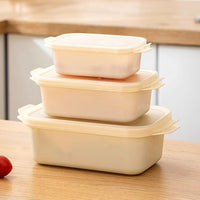 Stackable Food Storage Containers for Refrigerator, Airtight & Odor-Proof, Kitchen Food Grade Organizers