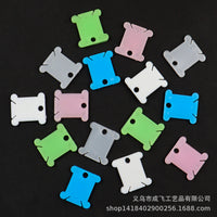 Cross Stitch Floss Bobbins Plastic Thread Organizer Winding Plates for Embroidery Thread Sorting