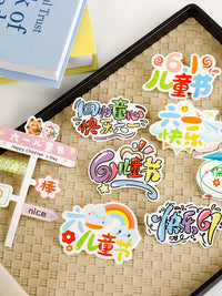 Children's Day DIY Snack Bouquet Decorative Greeting Cards