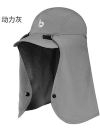 Outdoor Sports Sun Protection Shawl Hat for Hiking Running and Neck Coverage
