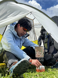 SnowTrail X3 Lightweight 1-Person Tent with Sleeping Pad for Hiking Camping