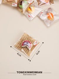 Miniature Dessert Bread Food Play Set for Kids