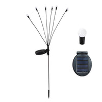 Solar LED Firefly String Lights for Outdoor Garden and Pathway Decoration