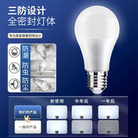 Low Voltage E27 LED Bulb for DC 12V/24V Systems, Energy Saving Lamp