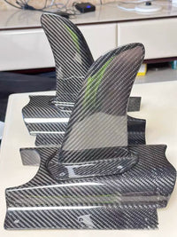 Carbon Fiber Hydrofoil Tail Fin for Powered Surfboards