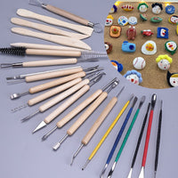 DIY Pottery Clay Sculpting Tools Set for Model Making and Detailing