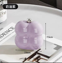Portable Marshmallow Jewelry Box Travel Organizer for Rings Earrings Necklaces