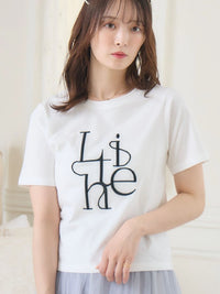 Women's Embroidered Cotton Short Sleeve T-Shirt