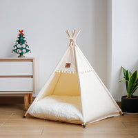 Kolla Modern Minimalist Pet Tent Bed for Cats and Dogs, All Seasons