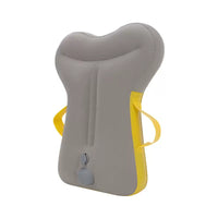 Inflatable Travel Pillow for Neck and Lumbar Support, Portable Napping Cushion for Airplanes, Trains, and Office