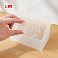 Bathroom Mirror Cabinet Organizer Cosmetic Storage Box with Dividers