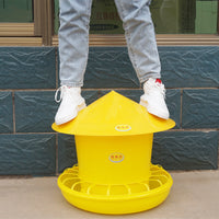 Poultry Feeder Bucket for Chickens, Ducks, Geese - 20kg Capacity