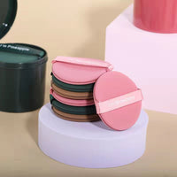 Pineapple Pie Makeup Sponge Set - Soft, Non-Absorbent Foundation Blender for Wet & Dry Use