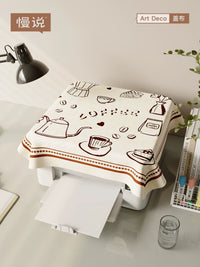 Dustproof Appliance Cover for Microwave, Printer, Washing Machine, Air Fryer, and Nightstand
