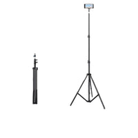 2.1m Photography Tripod Stand for Live Streaming and Selfies, Adjustable Light Stand for Studio and Outdoor Use
