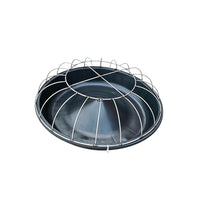 Durable Anti-Scatter Poultry Feeder Trough for Chickens Ducks Geese Outdoor Use