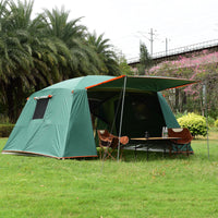 Alltel Outdoor Canopy Tent for 6-10 Person, Portable Beach Sunshade Shelter, Waterproof Fishing Awning