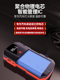 Newman Car Jump Starter with Air Compressor, 12V Portable Battery Booster