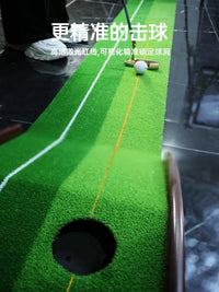 Caiton Laser Golf Putter Trainer Infrared Aiming Device for Indoor Putting Practice and Correction
