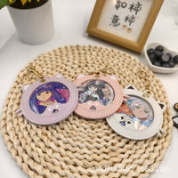 Creative Cat Ita Bag Anime Star Peripheral Display Storage Protective Case for Badges and Pins