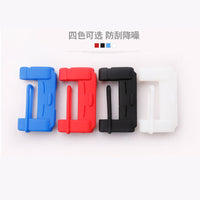 Car Seat Belt Buckle Silicone Protector Cover Anti-Scratch Dustproof Interior Trim