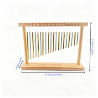 Factory Wholesale Desktop Wind Chime 20-Tone Bar Chimes Orff Percussion Instrument Band Performance Early Education Teaching Aid