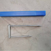 Winter Fishing Umbrella Ground Insert Stand, Metal Fishing Rod Holder Accessory