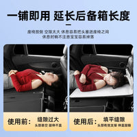 Car Back Seat Extension Board for SUV Trunk Sleeping, Foldable Single/Double Car Mattress Head Protection