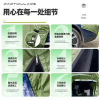 SUV Tailgate Tent Awning for Camping, Picnics, and Outdoor Recreation - Waterproof and Sun Protection