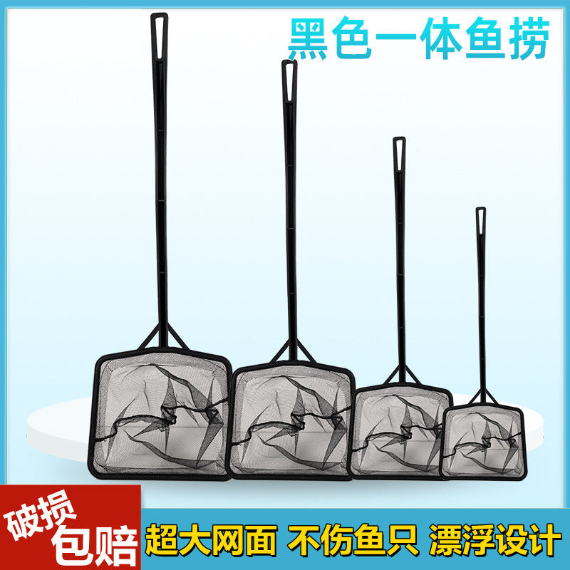 Aquarium Fish Net with Extendable Stainless Steel Handle, Gentle Catch for Fish Tanks