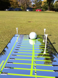 Golf Putting Mirror & Training Aid for Indoor/Outdoor Green Practice