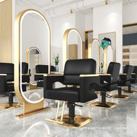 Salon Hydraulic Reclining Barber Chair for Hairdressing and Styling
