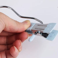Stainless Steel Hanging Clips for Laundry, Towels, Hats, Socks - Windproof Multi-functional Storage Clips