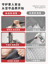 Non-Slip PVC Hollow Bathroom Floor Mat for Home and Commercial Use, Water-Draining and Anti-Fall