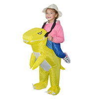 Inflatable Dinosaur Rider Costume for Kids and Adults - Tyrannosaurus Rex Design for Stage Performance and Parties